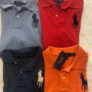 Ralph Lauren polo’s medium 10-12
